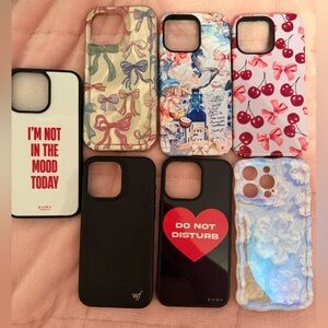 Assorted Patterned Phone Cases 15 PRO MAX